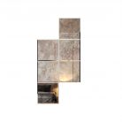 Set Oglinda Antichizata cu fazeta 20 mm contur, forma patrata