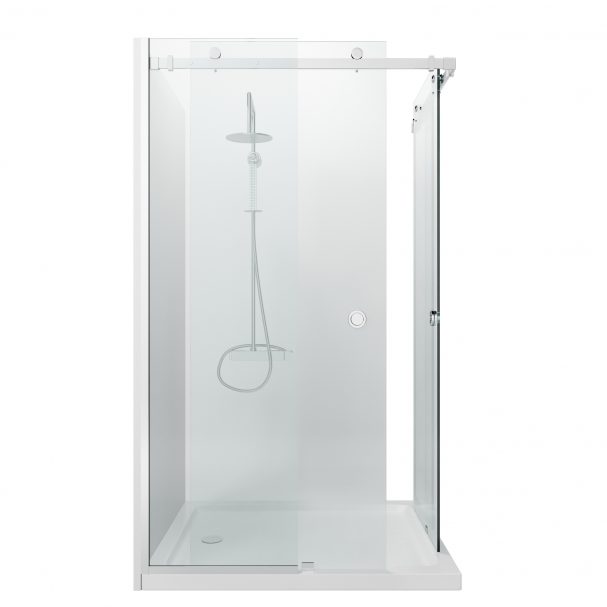 Cabina dus culisanta la 90 de grade float