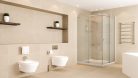 Cabina dus culisanta la 90 de grade float