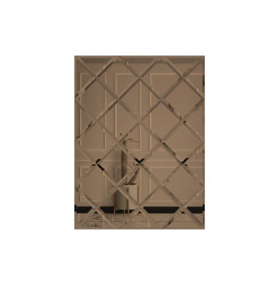 Oglinda Fazeta 1125 x 1500 Bronze
