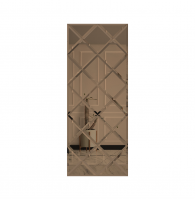 Oglinda Fazeta 750 x 1875 Bronze