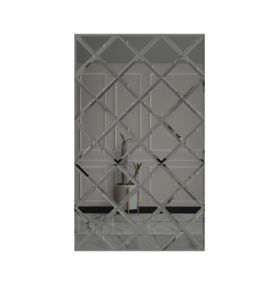 Oglinda Fazeta 1125 x 1875 Gri