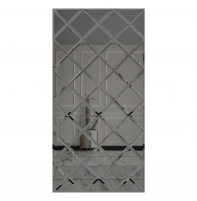 Oglinda Fazeta 1125 x 2250 Gri