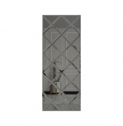 Oglinda Fazeta 750 x 1875 Gri