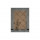 Oglinda Fazeta 1125 x 1500 Bronze cu perimetru Gri