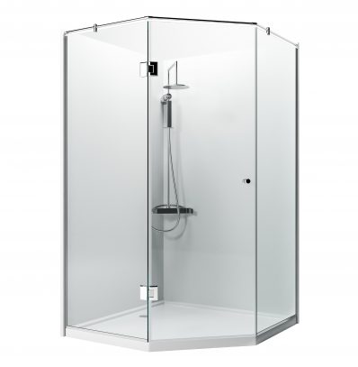 Cabina dus Pentagonala la 135 de grade timeless