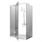 Cabina dus la 90 de grade model Aquara Gri